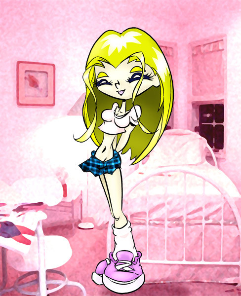 Anime School Girl