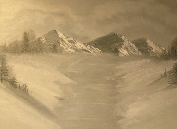 valley of snow