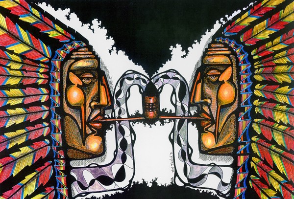 peace pipes...