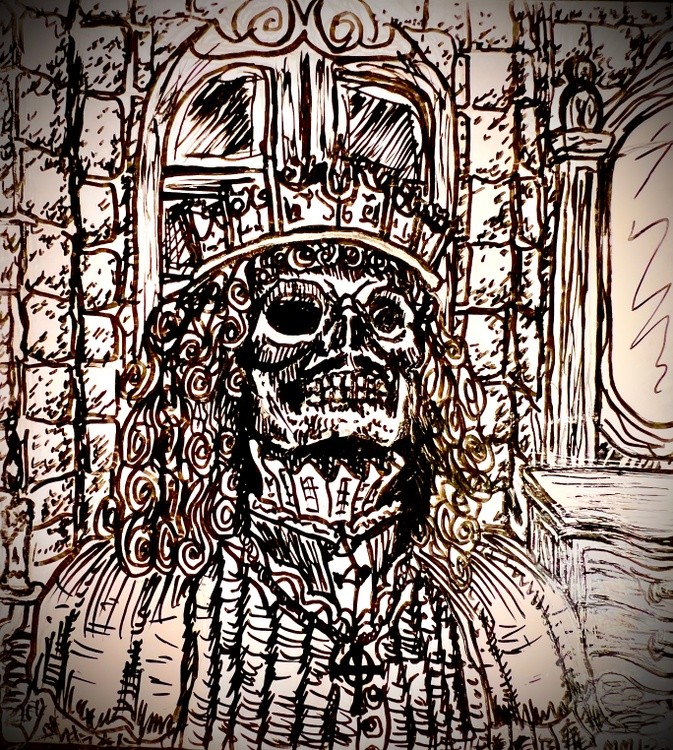 Portrait of a king