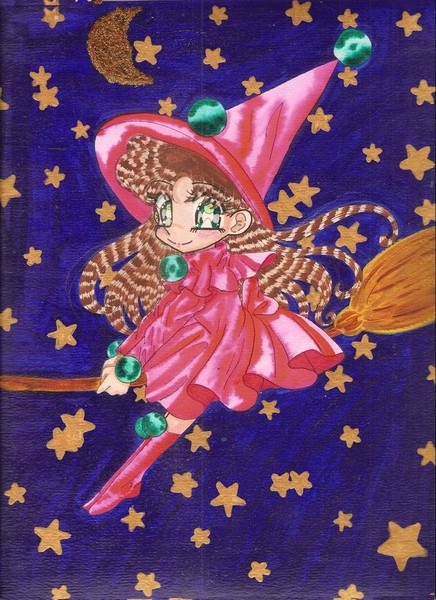 Chibi Halloween Witch