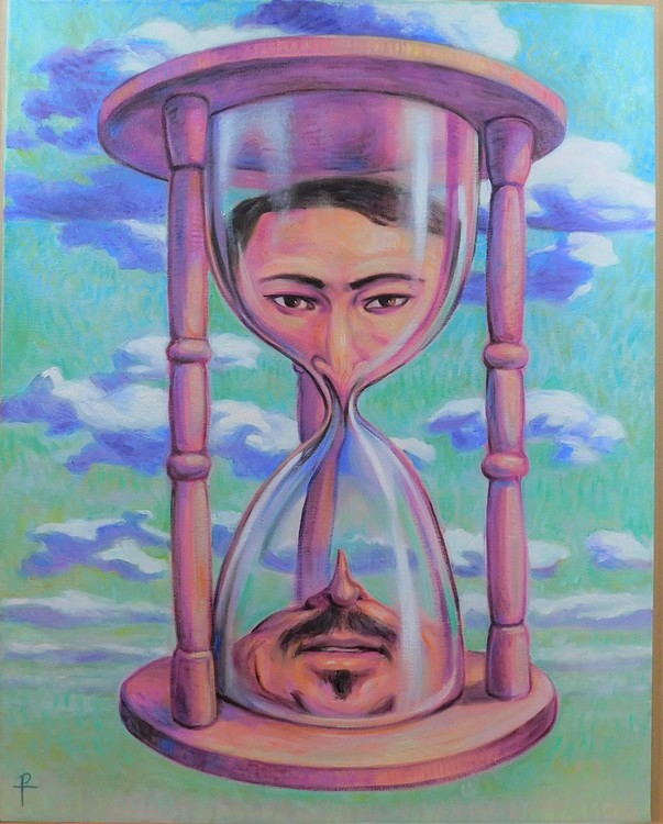 Facing Time 28x22