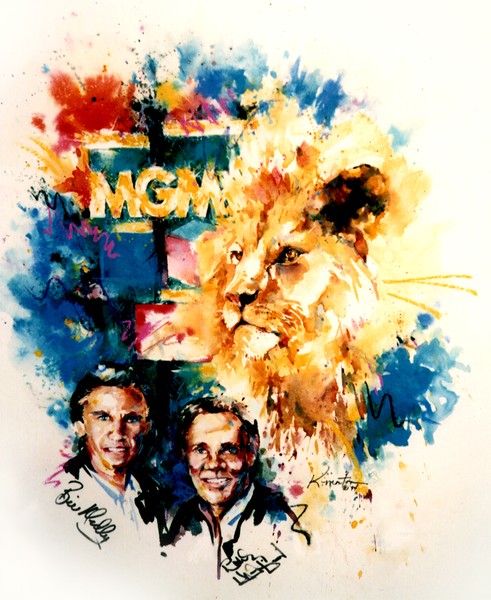 Painting for MGM Grand & The Righteous Brothers