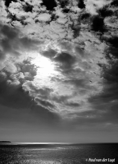Clouds at the coast of France
