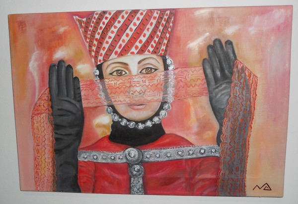 Image of a Georgian actress Sofiko Chiaureli