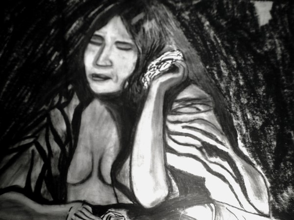 Girl with a rose
