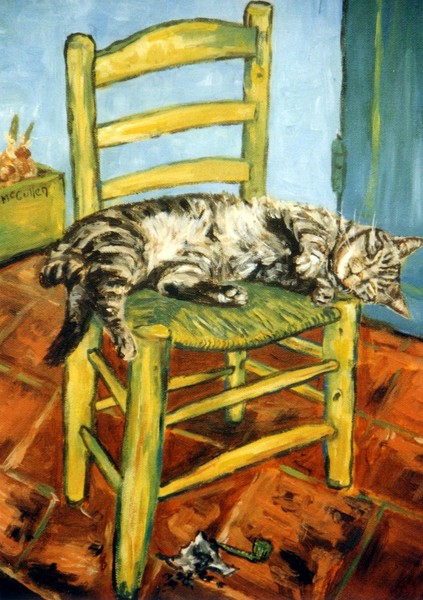 Thomas on his chair