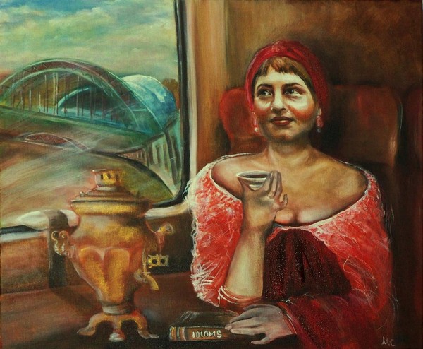 To carry samovar to Newcastle