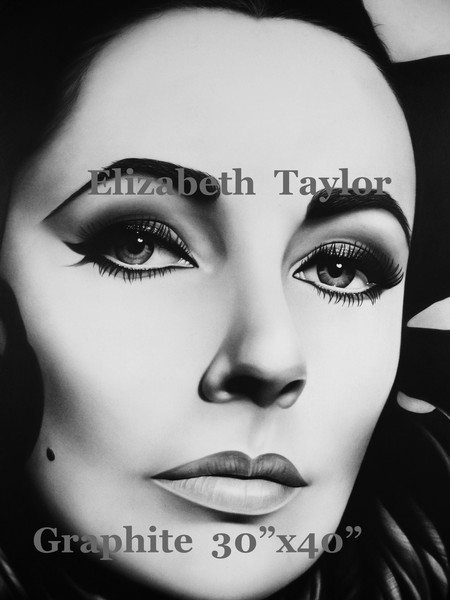 Elizabeth Taylor (detail)