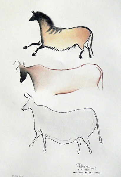 #4 - study of Lascaux animals