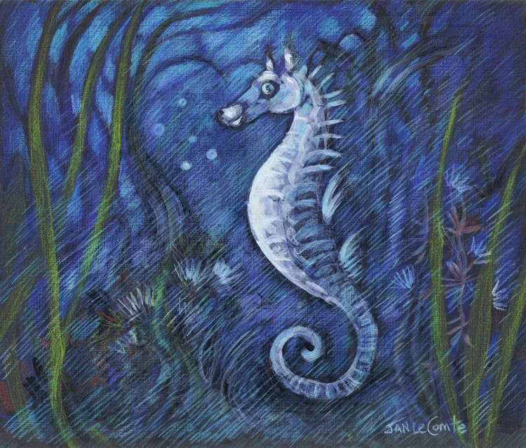 Jan LeComte seahorsey