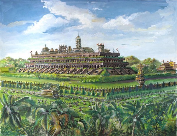 Ancient Atlantis, capital building