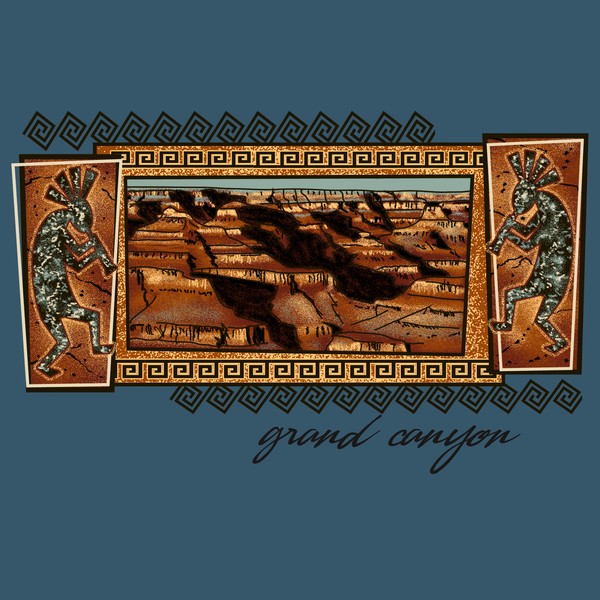 Grand Canyon Kokopelli Rectangle