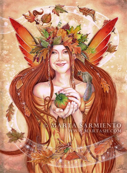 The Goddess of Autumn