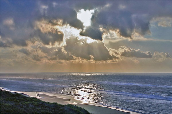Windy coast