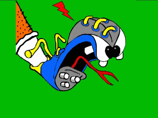 Aggresive foot