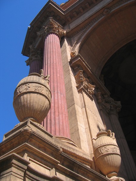 At the Palace of Fine Arts, San Francisco