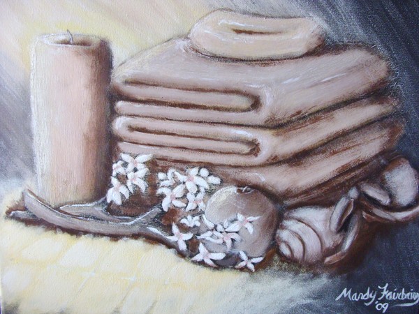 Towels and magnolias