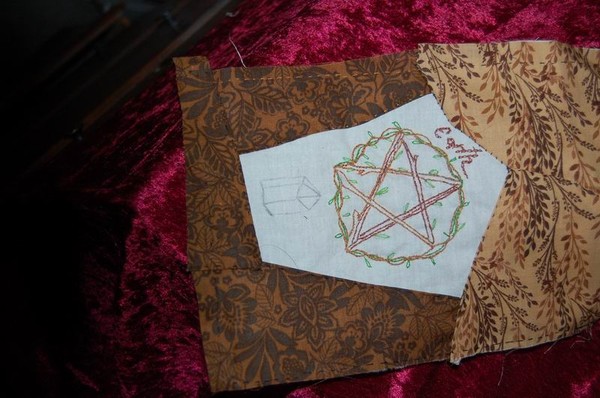 earth quilt block