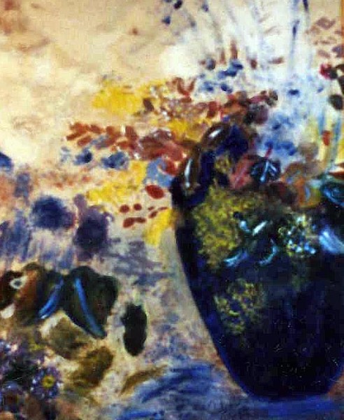 Cobalt Blue Vase