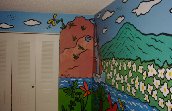4 wall cartoon jungle mural (7 of 7)