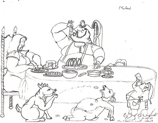 Santa's feast