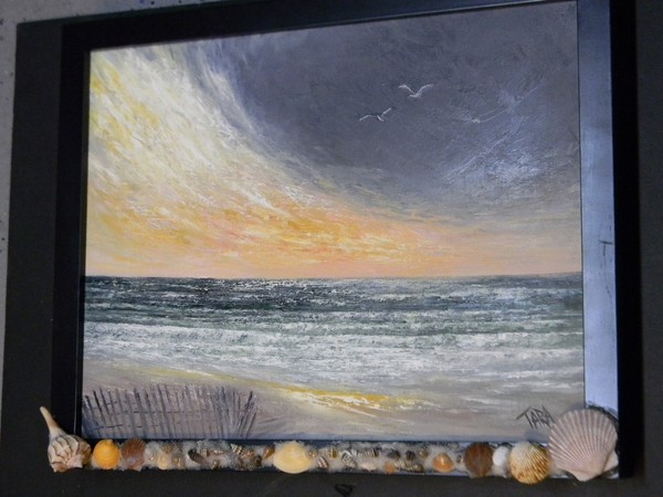 Ocean Magic, framed 