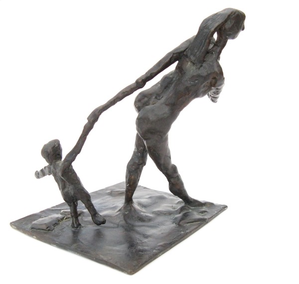 mother and child - dark