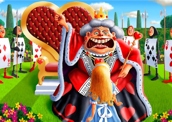The Queen Of Hearts (Alice In Wonderland)