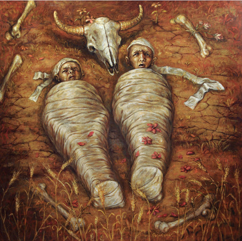 The Cow with Golden Horns