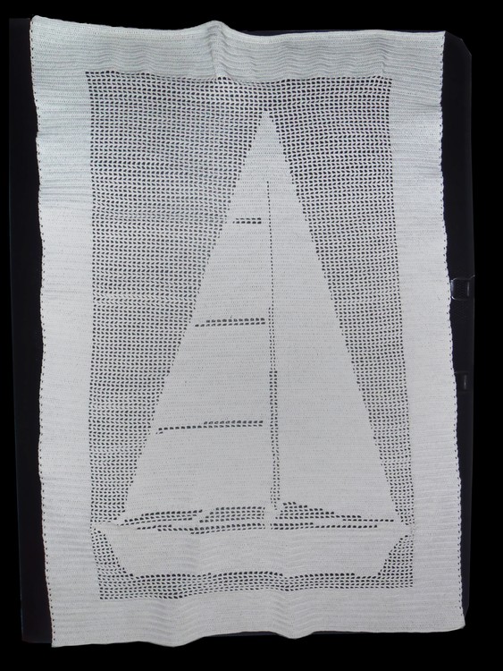 Filet Crochet Boat (2015)