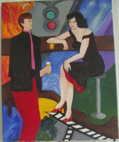 One for the road    16 x 20