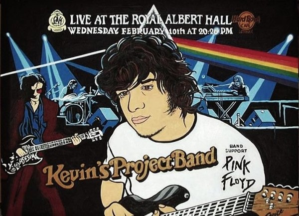 Kevin-¦s Project Band Acrilico sobre lienzo