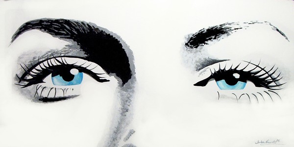 Gleaming Blue Eyes