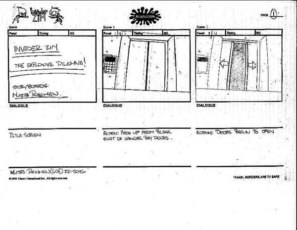 Storyboard Test (Nickelodeon)