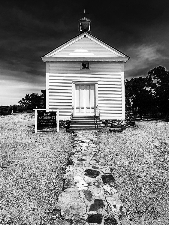 Old 1870s Church Hornitos Ghost Town