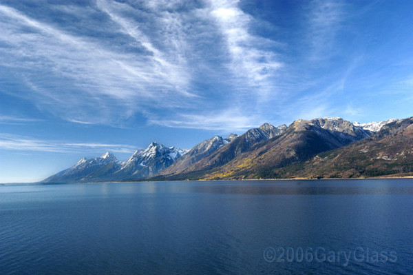 Jackson Lake and the Tetons