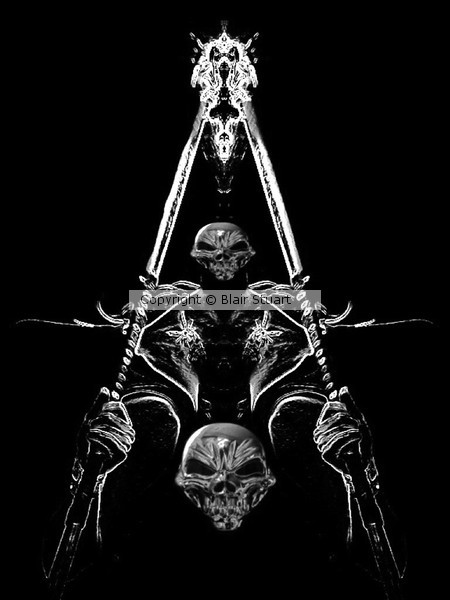 skulls, swords and mythology series