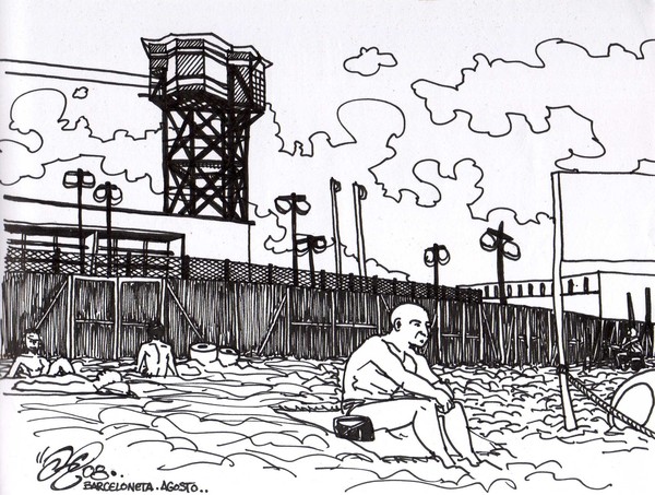 barceloneta agosto