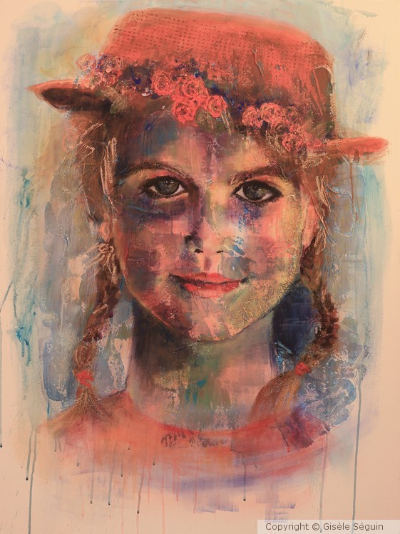 Jeune fille au chapeau rouge