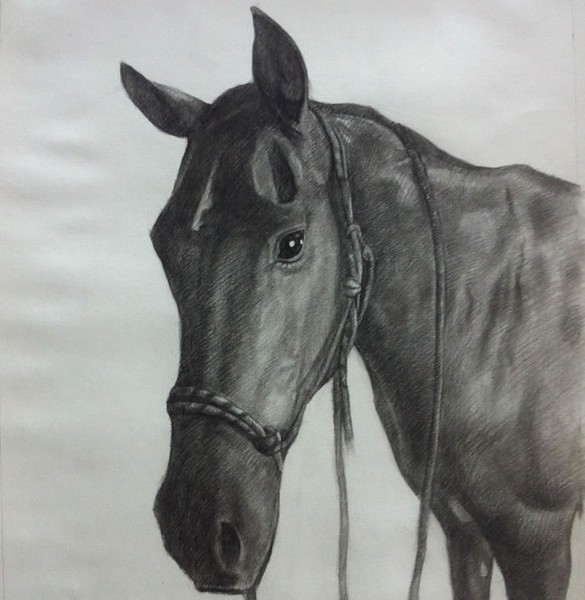 Charchoal painting
