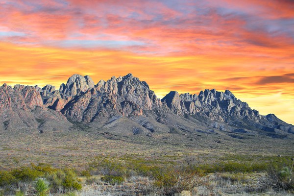 Organ Mountain Sunrise