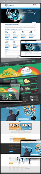 Static website design portfolio