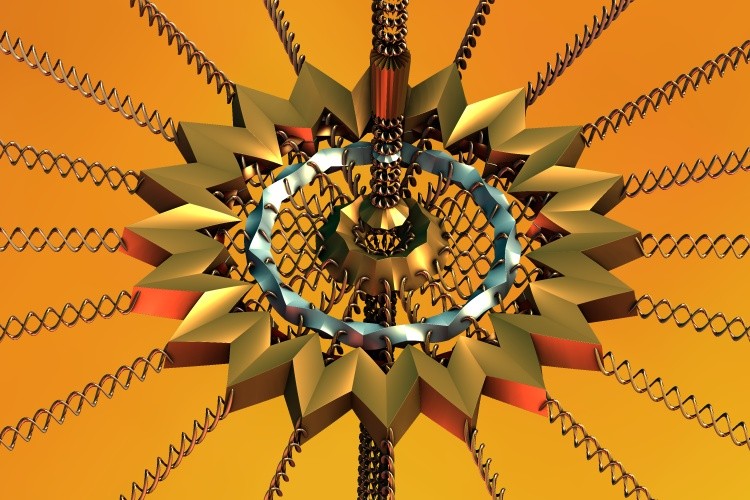 Golden wheel