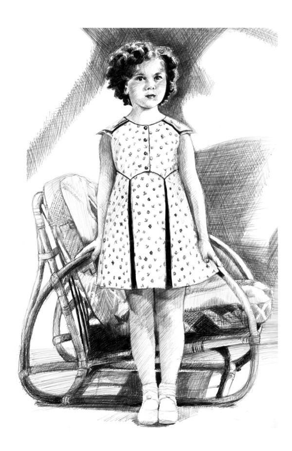 Shirley Temple portrait