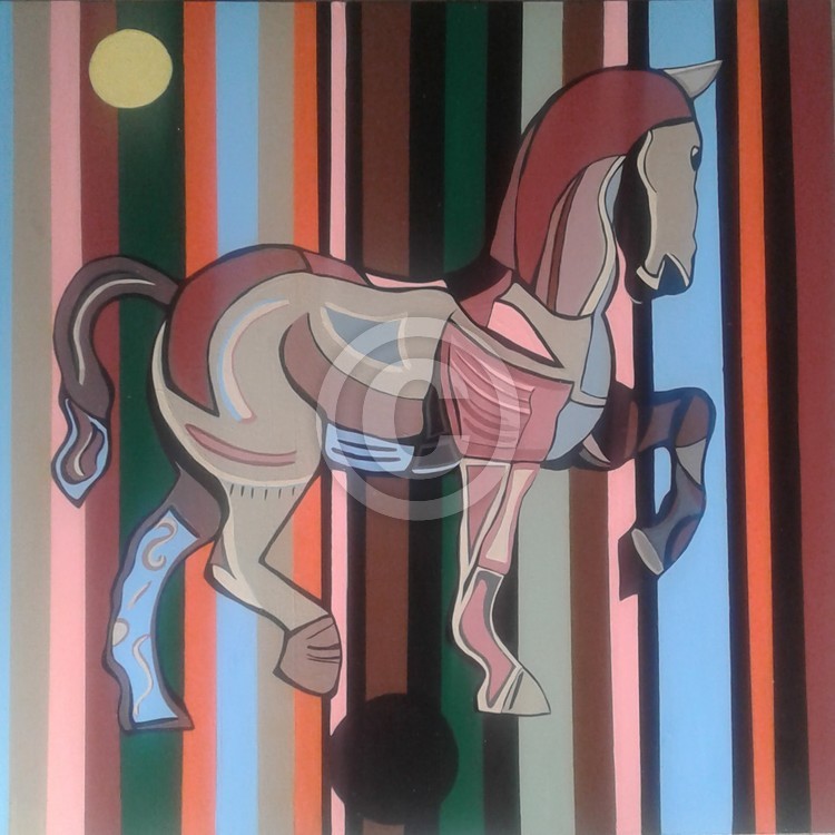 Michel-Eugene Chevreul's Horse