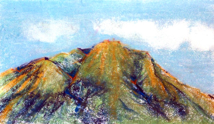 Mt Tamalpais Drawing