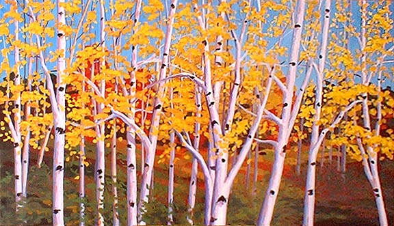 Autumn Birches