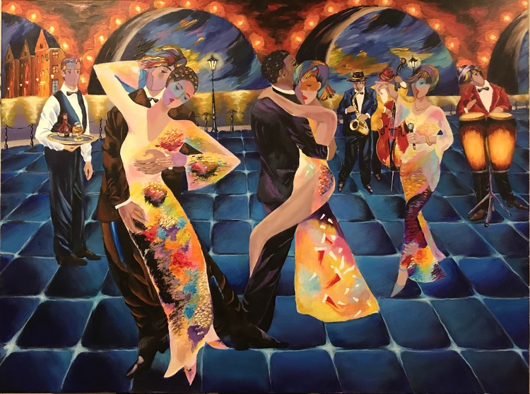 DANCING AT NIGHT