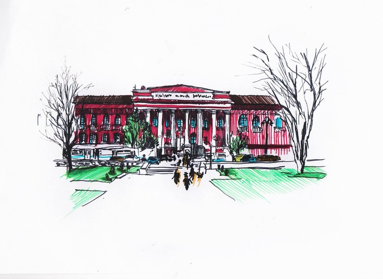 Red University Building2015